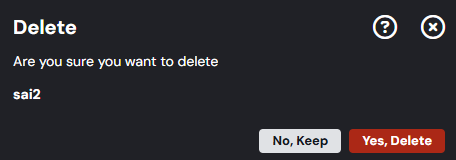 yes, delete No keep action dialog.png