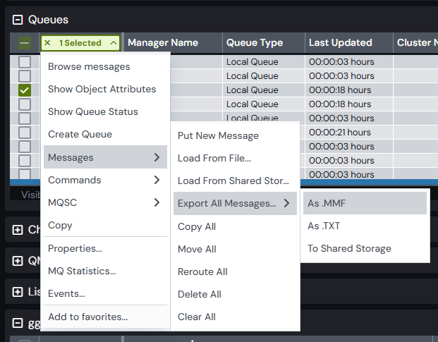 Export all message options.png
