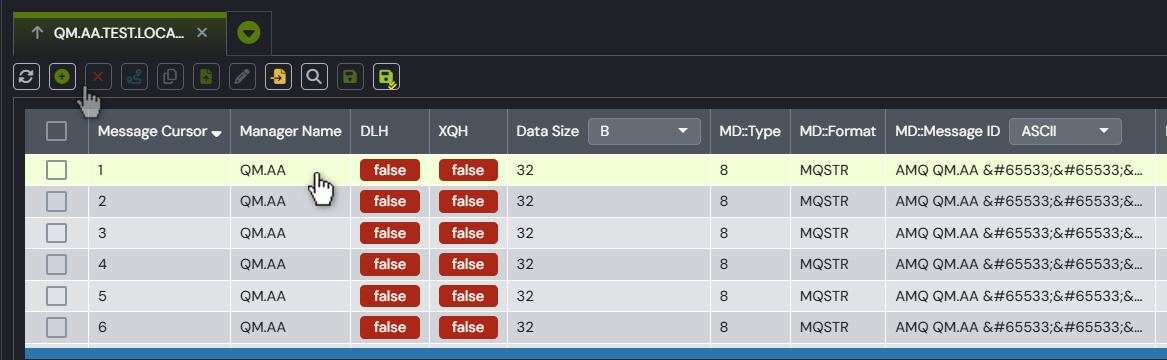 Click queue in console tab.png