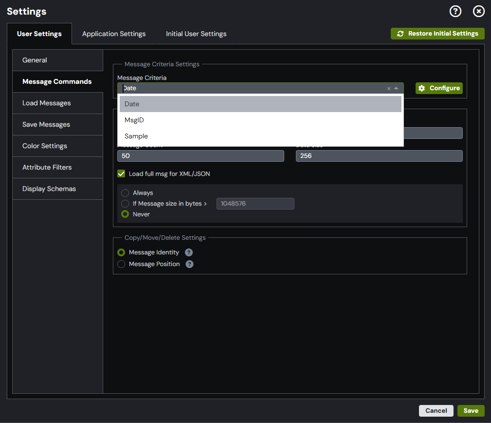 Apply message criteria config dialog.png